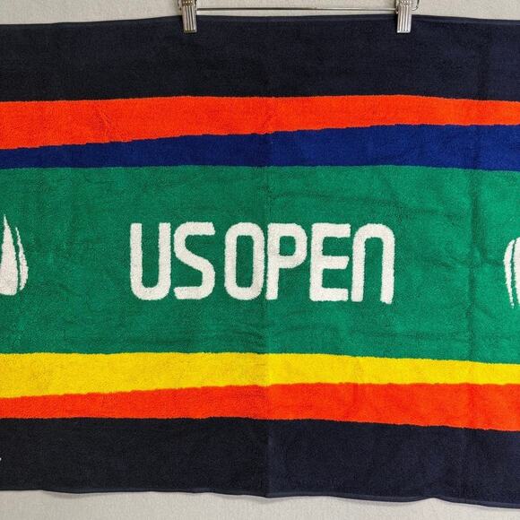 POLO Ralph Lauren Official 2024 US Open Tennis Player Towel 24x44in - Picture 2 of 12